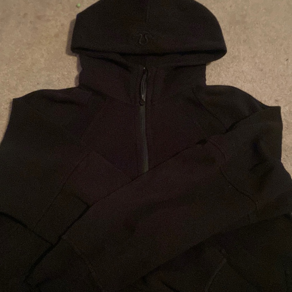 Lululemon Scuba Full Zip In Black